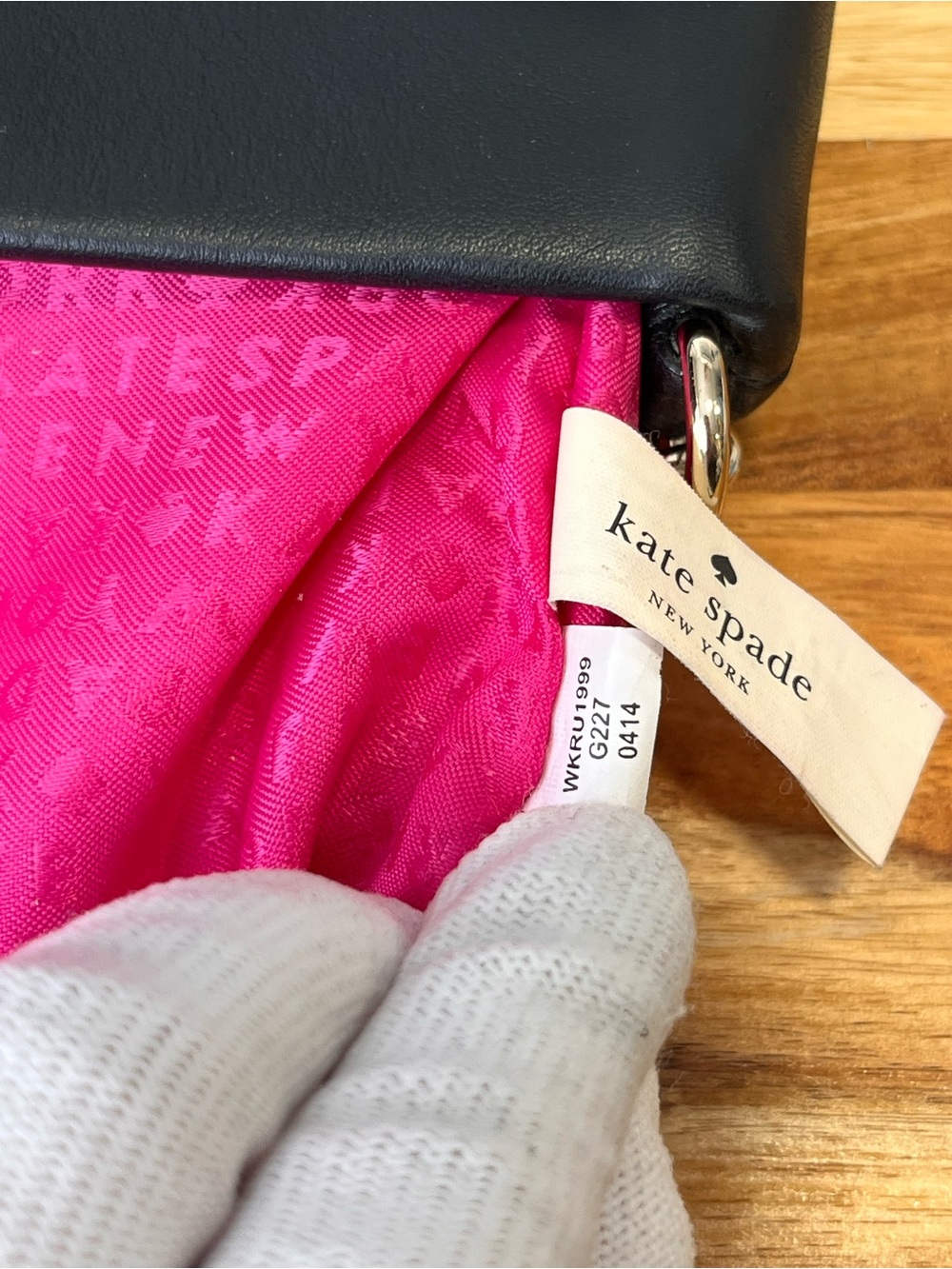 Kate Spade Astor Court Naomi Black Quilted Leather Crossbody Bag WKRU1999 - Picture 14 of 16